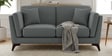 Candy Fabric 2 Seater Sofa in Nimbus Grey Color