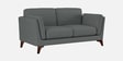 Candy Fabric 2 Seater Sofa in Nimbus Grey Color