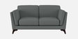 Candy Fabric 2 Seater Sofa in Nimbus Grey Color