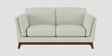 Candy Fabric 2 Seater Sofa in Pearl White Color