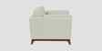 Candy Fabric 2 Seater Sofa in Pearl White Color