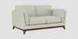 Candy Fabric 2 Seater Sofa in Pearl White Color