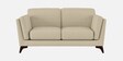Candy Fabric 2 Seater Sofa in Cotton Beigen Color