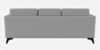 Candy Fabric 3 Seater Sofa in Dim Grey Color