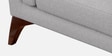 Candy Fabric 3 Seater Sofa in Dim Grey Color