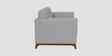 Candy Fabric 3 Seater Sofa in Dim Grey Color