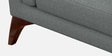 Candy Fabric 3 Seater Sofa in Nimbus Grey Color