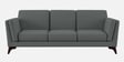 Candy Fabric 3 Seater Sofa in Nimbus Grey Color