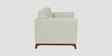 Candy Fabric 3 Seater Sofa in Pearl White Color