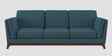 Candy Fabric 3 Seater Sofa in Sea Blue Color