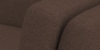 Candy Fabric 3 Seater Sofa in Beaver Brown Color