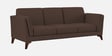 Candy Fabric 3 Seater Sofa in Beaver Brown Color