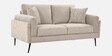 Cannes Fabric 2 Seater Sofa in Beige Colour