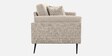 Cannes Fabric 2 Seater Sofa in Beige Colour