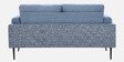 Cannes Fabric 2 Seater Sofa in Blue Colour