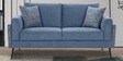Cannes Fabric 2 Seater Sofa in Blue Colour