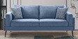 Cannes Fabric 3 Seater Sofa in Blue Colour