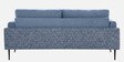 Cannes Fabric 3 Seater Sofa in Blue Colour