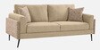 Cannes Fabric 3 Seater Sofa in Cream Colour Cannes Fabric 3 Seater Sofa in Cream Colour