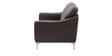Canyon Half Leather 2 Seater Sofa In Brown Colour
