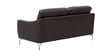 Canyon Half Leather 3 Seater Sofa In Brown Colour