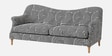 Capri Urban Maze 3 Seater Premium Upholstered Sofa 