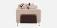 Capria 3 Seater Sofa In Brown Colour 