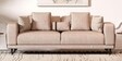 Capria 3 Seater Sofa In Brown Colour 