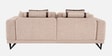 Capria 3 Seater Sofa In Brown Colour 
