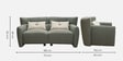 Cardiff 2 Seater Sofa In Blue Color