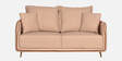 Carnival 2 Seater Sofa Cream & Tan Colour