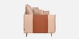 Carnival 2 Seater Sofa Cream & Tan Colour