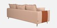 Carnival 3  Seater Sofa Cream & Tan Colour