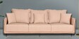 Carnival 3  Seater Sofa Cream & Tan Colour