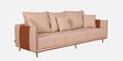 Carnival 3  Seater Sofa Cream & Tan Colour