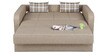 Caroline Pull-Out Sofa Cum Bed in Beige Colour