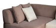 Carrick Fabric Corner Sofa in Beige Color