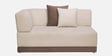 Carrick Fabric Corner Sofa in Beige Color