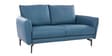 Cartlon Half Leather 2 Seater Sofa in Urban Nappa ocean Blue colour