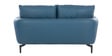 Cartlon Half Leather 2 Seater Sofa in Urban Nappa ocean Blue colour