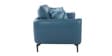 Cartlon Half Leather 3 Seater Sofa in Urban Nappa ocean Blue colour