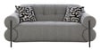 Casablanca Fabric 2 Seater Sofa in Grey Colour Casablanca Fabric 2 Seater Sofa in Grey Colour