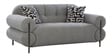 Casablanca Fabric 2 Seater Sofa in Grey Colour Casablanca Fabric 2 Seater Sofa in Grey Colour