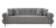 Casablanca Fabric 3 Seater Sofa in Grey Colour Casablanca Fabric 3 Seater Sofa in Grey Colour