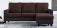 Daxon 3 Seater LHS Sectional Sofa in Brown & Grey Colour