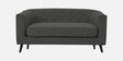 Casper Fabric 2 Seater Sofa in Charcoal Grey Colour