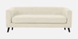 Casper Fabric 3 Seater Sofa in Ivory Cream Colour