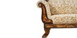 Cassina 3 Seater Sofa With Carving In Light Yellow Colour