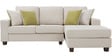 Castilla 2 Seater LHS Sectional Sofa in Beige Colour