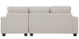 Castilla 2 Seater LHS Sectional Sofa in Beige Colour